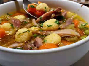 Ароматный суп из индейки