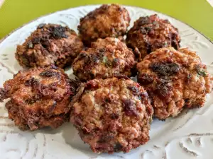 Жареные котлеты из индейки Сувлаки