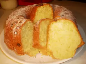 Пышный кекс на лимонаде