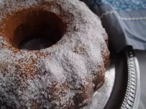 Пышный постный кекс