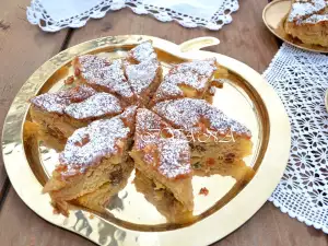 Самый вкусный пирог из яблок с изюмом