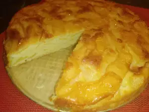 Очень яблочный пай с небольшим количеством муки