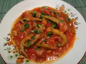 Вкусное рагу с бамией