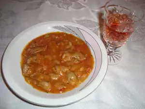 Весеннее рагу с желудочками