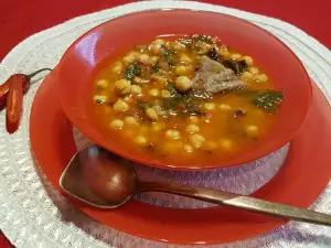 Рагу из свинины и нута