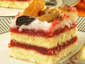 Коржи для торта без яиц