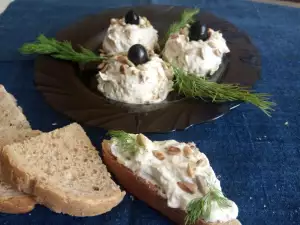 Вкусная закуска с печеными кабачками