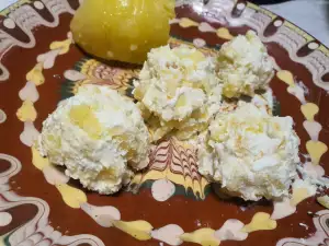 Закуска с картофелем и творогом