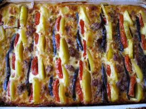 Греческая слоеная мусака