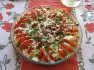 Запеканка из куриного мяса