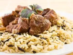 Рис с мясом