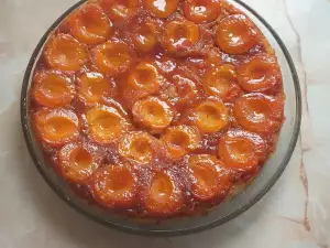Винтажный нежный пирог с абрикосами