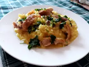 Ризотто Миланезе с курицей