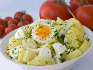 Вареная картошка
