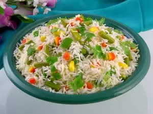 Салат с Рисом Басмати