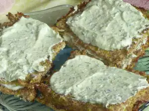 Летние бутерброды из кабачков