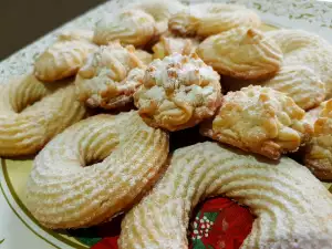 Рождественское печенье для шприца