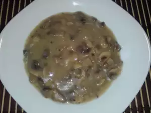 Деревенская грибная каша