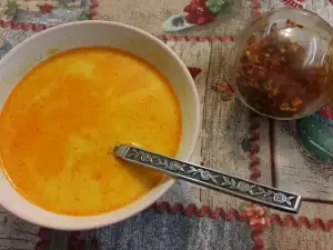 Суп с вешенками