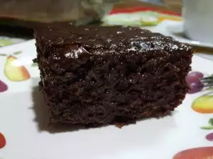 Быстрый пирог без яиц и молока