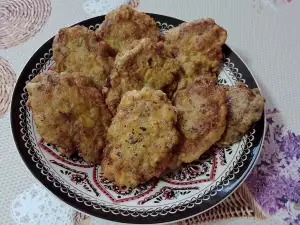 Шницели из мясного фарша с пивом