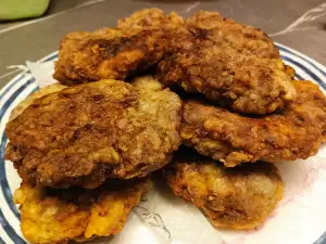 Небольшие шницели с фаршем и картофелем