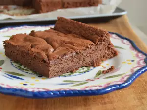 Шоколадный кекс без муки