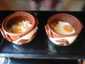 Брынза с плавленым сыром по-шопски