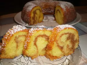 Кекс с сиропом