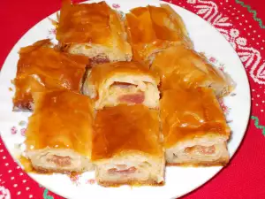 Баница с рахат лукумом для ценителей