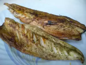 Скумбрия с лавровым листом в аэрофритюрнице