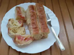 Роскошная сладкая баница с лукумом