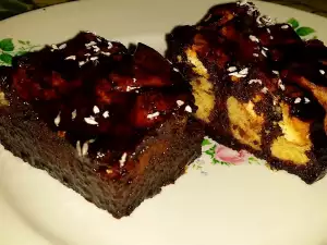 Удивительный пирог из печенья