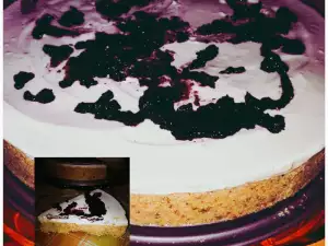 Чиз-пирог с черникой