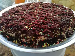 Шикарный пирог с домашним кремом