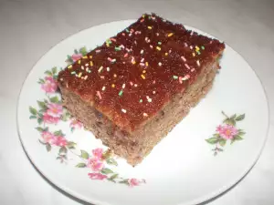 Простой пирог с кофе