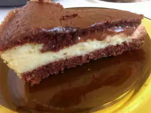 Какаовый пирог с кокосовым кремом