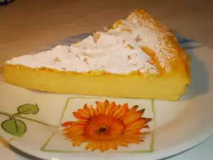 Пирог с тыковой и манкой