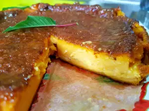 Пирог с тыквой и сыром маскарпоне
