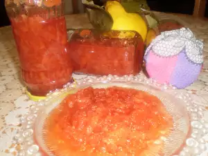 Ароматное варенье из молотой айвы