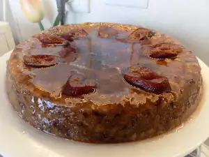 Сочный десерт из печенья