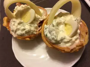 Изящные соленые корзинки