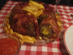 Соленый кекс Мозаика