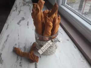 Соленое бабушкино печенье