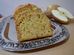 Удачный кекс с яблоками