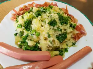Стампот с капустой кейл