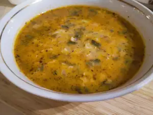 Суп из листьев свеклы