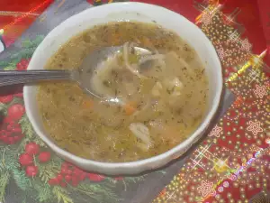 Суп из телячьих костей