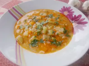 Суп из кабачков и картофеля
