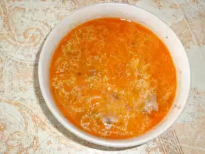 Суп с куриными сердечками и лапшой